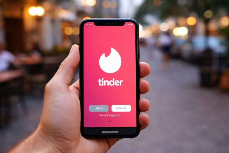 Tinder app on smartphone related to age discrimination class action settlement