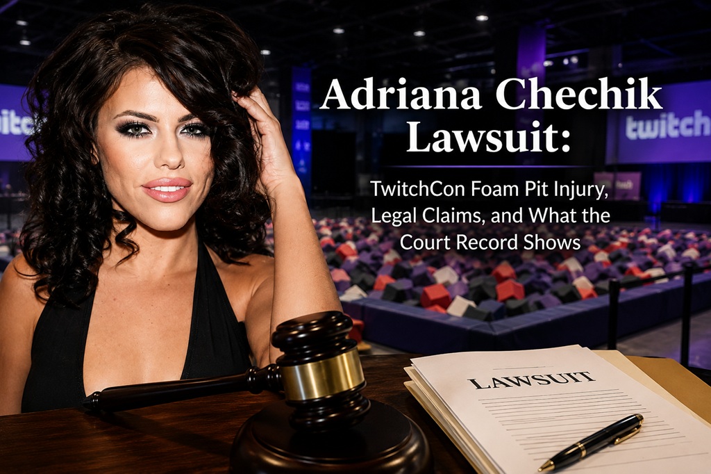 Adriana Chechik Lawsuit: TwitchCon Foam Pit Injury, Legal Claims, and What the Court Record Shows