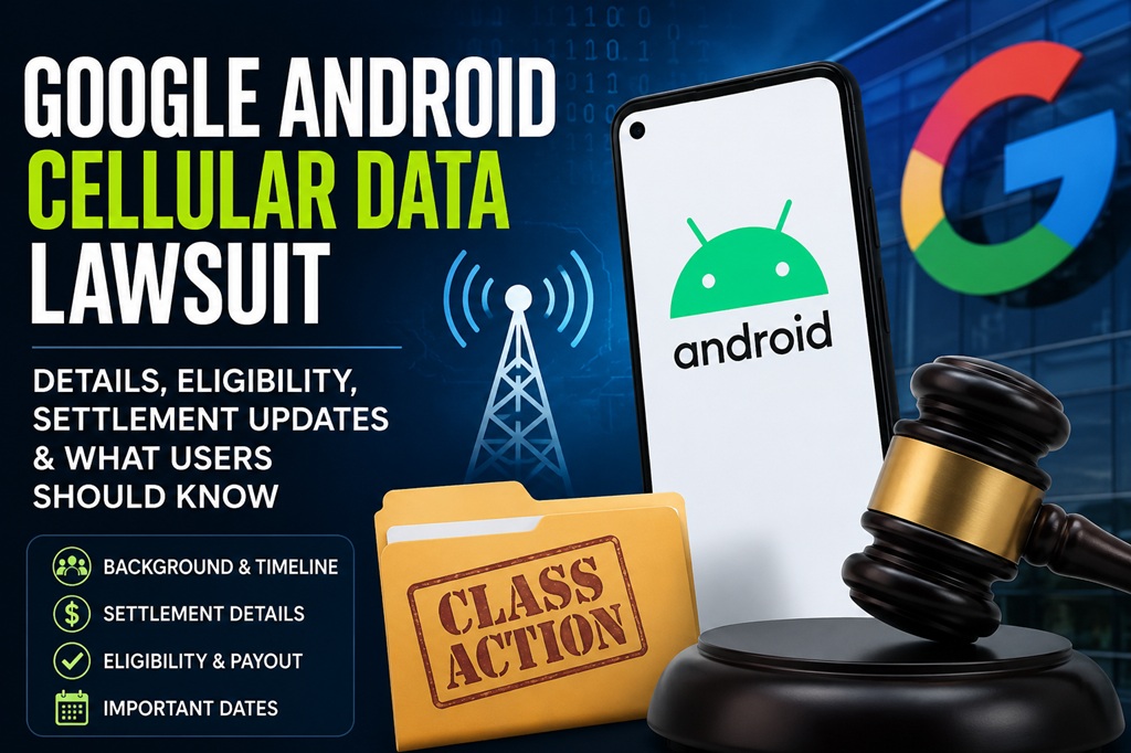 Google Android Cellular Data Lawsuit